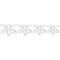 Ekena Millwork Underwood Architectural Grade PVC Running Trim, 6"H x 5/8"P x 48"L RUNP06X0625X48UND - alternate 1